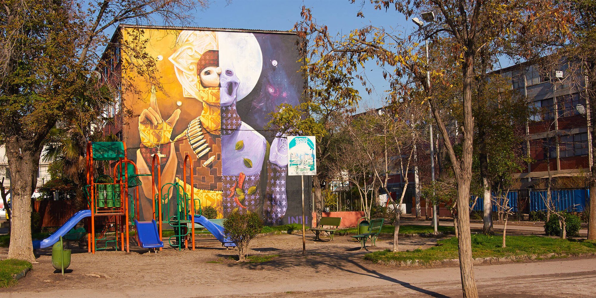 Murales en Santiago: expresión artística al aire libre